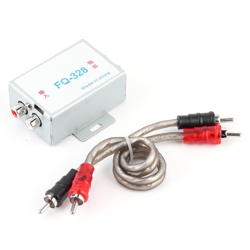 Amplifier Noise Reducer High Quality Aluminum Shell Audio Filter - Car Stereo Noise Suppressor for Car Electric System - Image 1