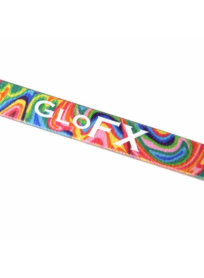 جلو اف اكس نظارات GloFX Kandi Swirl المبطنة من نوع Kaleidoscope، إصدار محدود من Diffraction Rave Edm، قوس قزح - Image 4