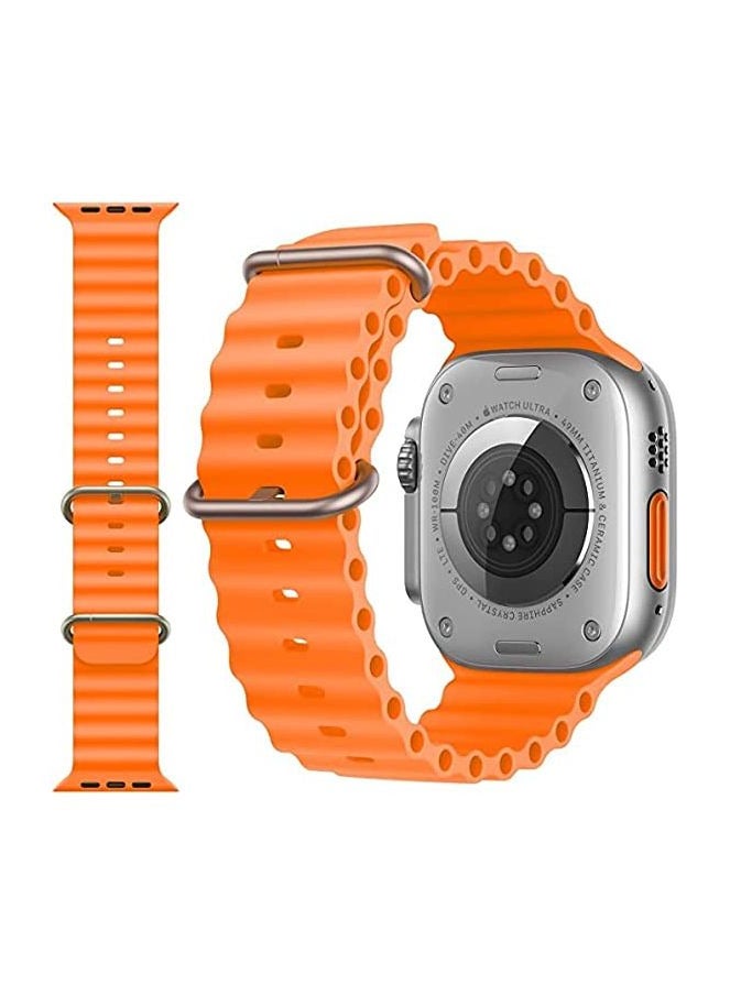 A Smart Watch From The Eighth Series With A Metal Watch With A Distinctive Design, An Earring, A Ring, A Bracelet, And A Necklace Suitable For Gifts. It Monitors Heart Rate And Calories.  - Image 3
