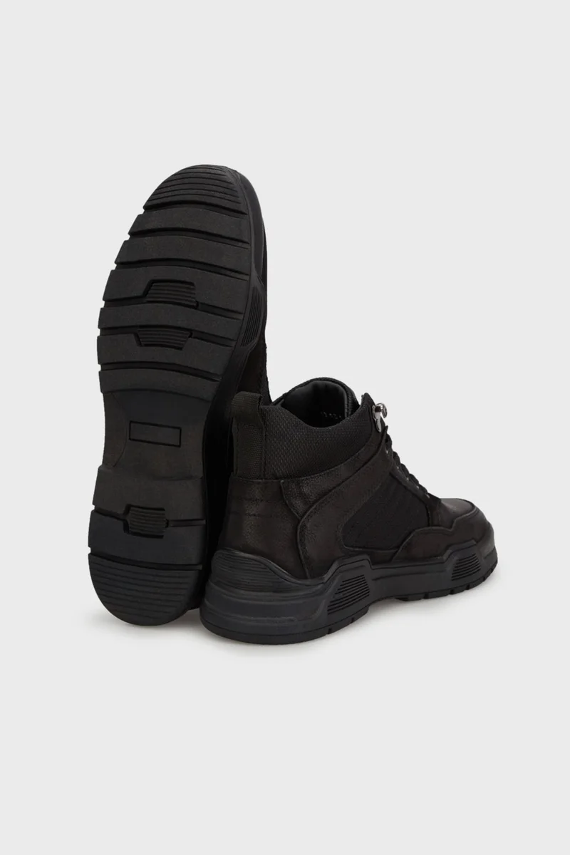 ماركومين Leather Lace-Up Boots Men's Boots 15214142S9