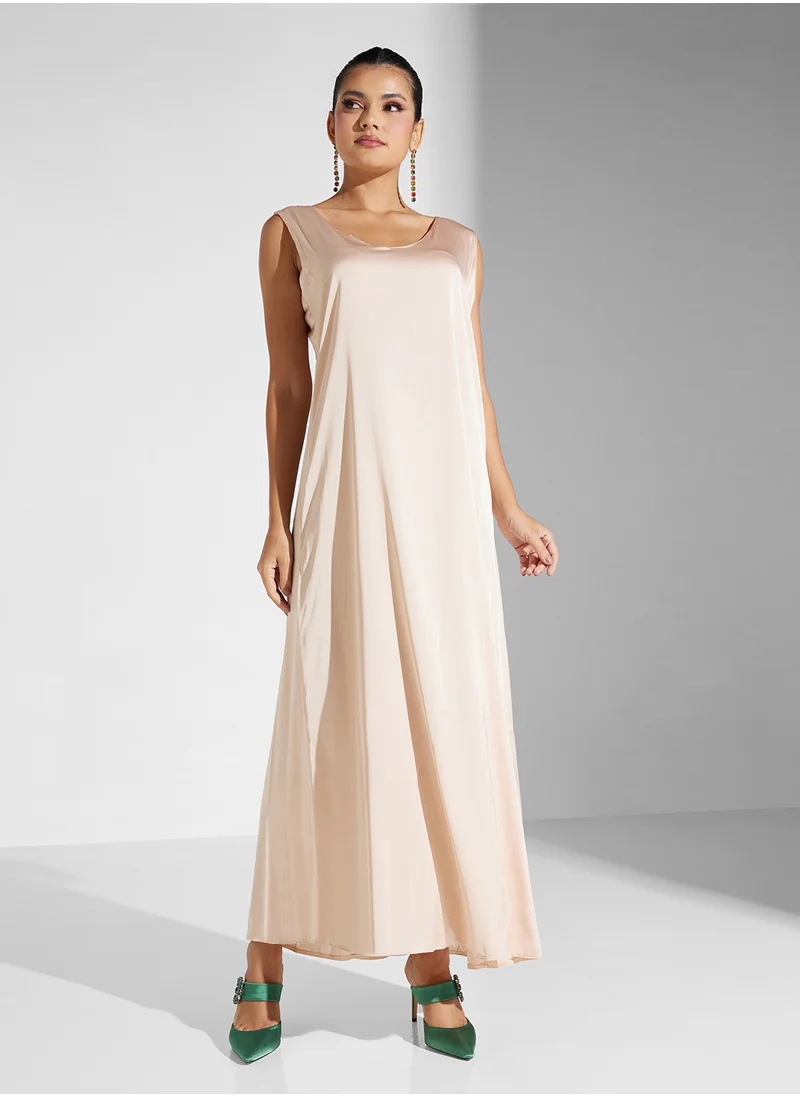 Akadia Fashion Beaded chiffon kaftan