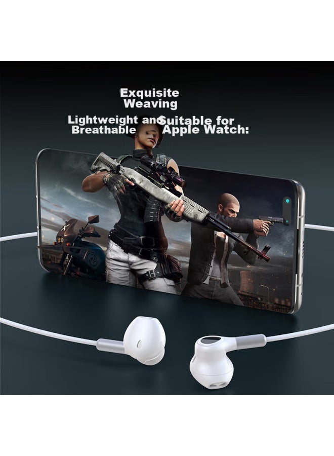 Dooseyuon Deyu Type-c Wired Earphones Compatible With Samsung Galaxy S24, S23 Ultra, S22+, A54, S21, S20, S10, Note20, A53, Z Flip3, W22 Ports - Image 4