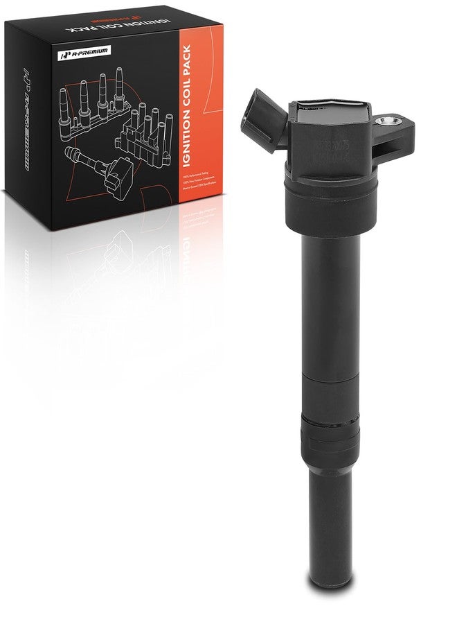 A-Premium Ignition Coil Pack Compatible with Hyundai Elantra 2011-2016, Tucson 2014-2020 & Kia Forte 2014-2016, Soul 2012-2019, L4 1.8L 2.0L, Replace# 27300-2E000 - Image 1