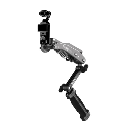 Vaxis Global MOVMAX Blade Arm Handheld Kit for DJI Pocket 3, Insta 360, and GoPro Hero 12 Action Cameras, Handheld Stabilizer/N2 Arm Technology/Universal Locking Screw - Image 1