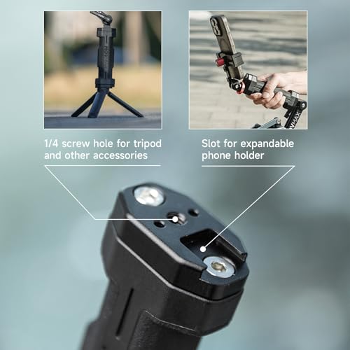 Vaxis Global MOVMAX Blade Arm Handheld Kit for DJI Pocket 3, Insta 360, and GoPro Hero 12 Action Cameras, Handheld Stabilizer/N2 Arm Technology/Universal Locking Screw - Image 5
