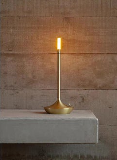 Sharpdo Bedroom Atmosphere LED Retro Candle Table Lamp, Single Color Warm Light, Type-C Rechargeable  - Image 4