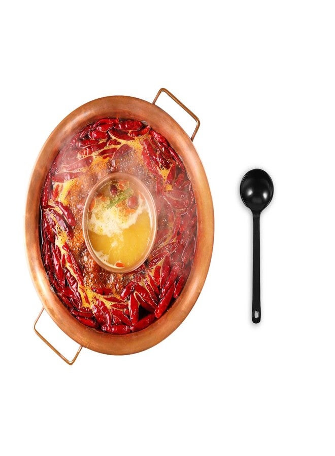 Hemoton 25pcs Asian Soup Spoon Black Melamine Japanese Long Handle Spoons Noodle Ramen Wonton Rice Dumpling Pho Spoon Bulk with Hook for Home Restaurant Kitchen - Image 5