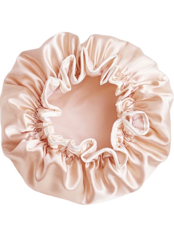 SANLI Waterproof Shower Cap, Double-Layer Bathing Hood, Cleaning Dust-Proof Hair Cover, Kitchen Oil-Proof Proof Head Cover, Randomly Selected One - Image 3