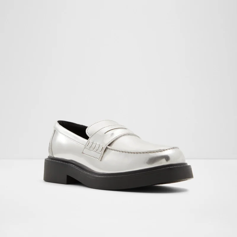 ALDO  VERIMA Metallic Loafers for Women | Best Price UAE