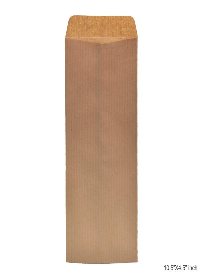 Cubic 10.5" X 4.5" Brown Cheque Envelopes | Pack of 200 | Durable & Versatile Envelopes for Secure Mailing, Office Use, Banking, and Document Storage - Image 1