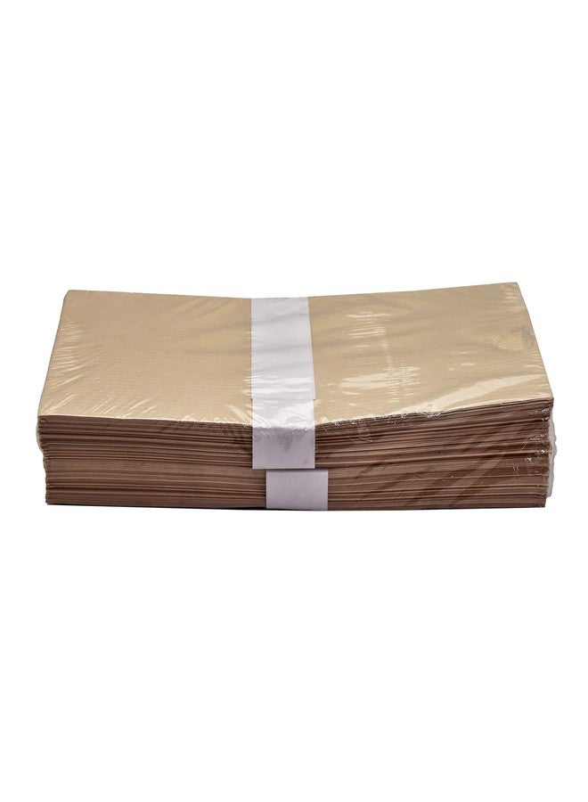 Cubic 10.5" X 4.5" Brown Cheque Envelopes | Pack of 200 | Durable & Versatile Envelopes for Secure Mailing, Office Use, Banking, and Document Storage - Image 3