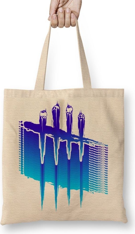 Baskı Dükkanı Print Shop Dead By Daylight Logo Tote Bag Long Handle