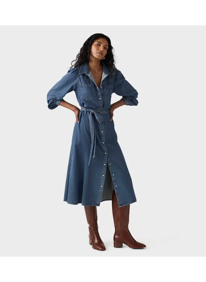 Levi's JOURNEY LS MAXI DRESS