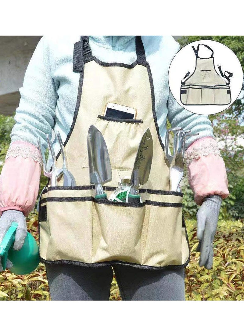LEOKOR Garden Tools Set, 11 Pieces Heavy Duty Aluminum Gardening Tools, Gardening Planting Tool Set with Gloves Apron Sprayer and Durable Storage Bag  - Image 5