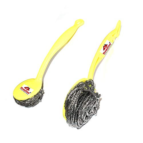 Homfine® Handle Scrubber for Kitchen Cleaning, Utensils, Dishwasher Handy Brush (1U) - Image 1