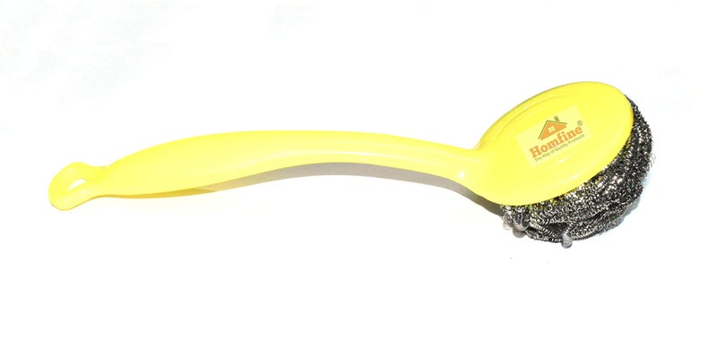 Homfine® Handle Scrubber for Kitchen Cleaning, Utensils, Dishwasher Handy Brush (1U) - Image 2