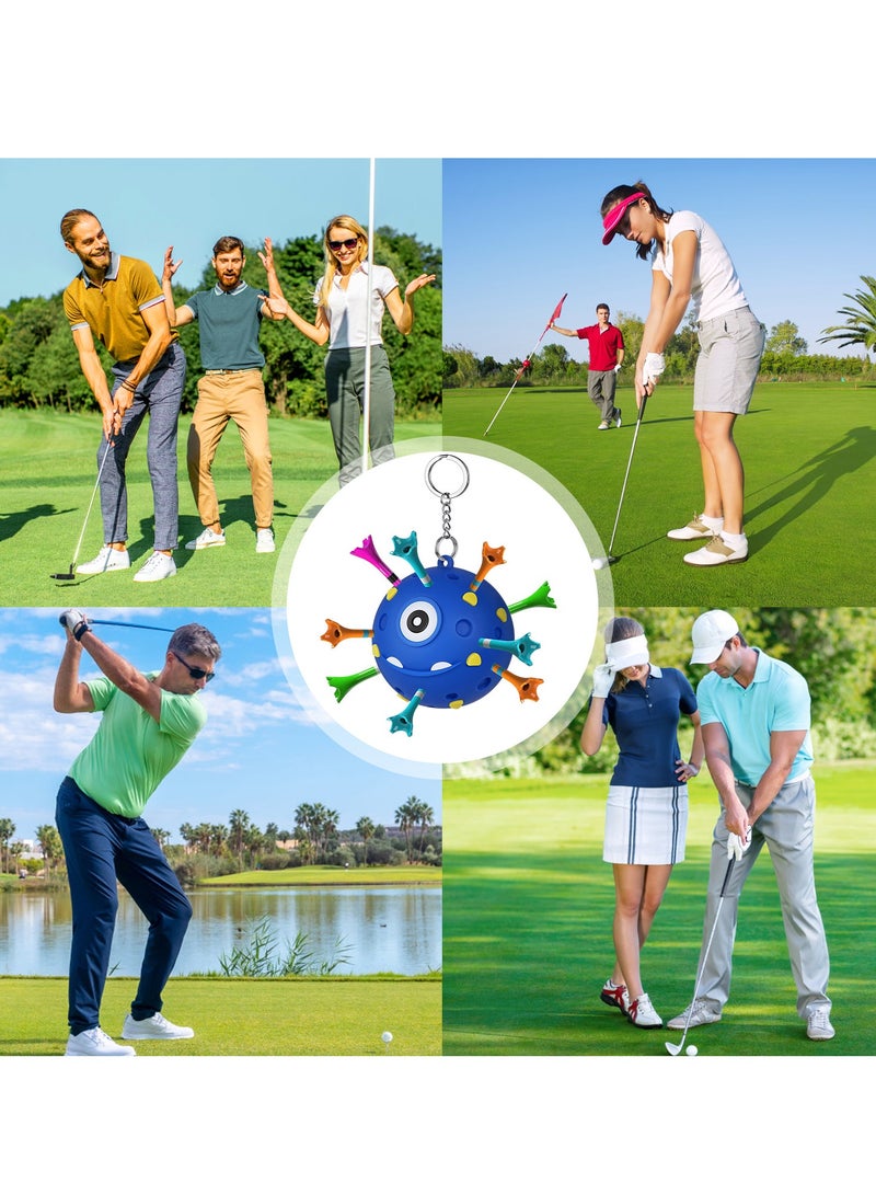 general Golf peg holder golf tee holder, innovative keychain accessory - Image 3