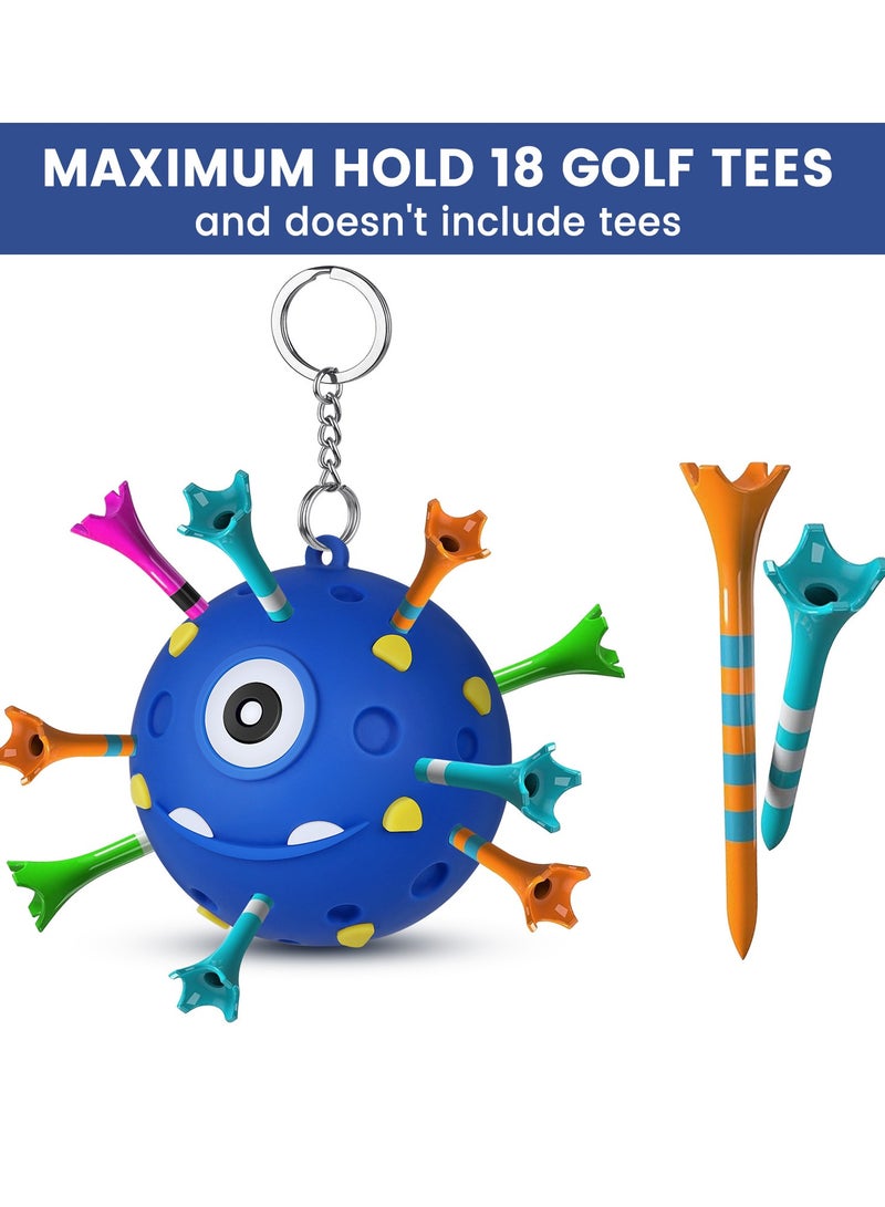 general Golf peg holder golf tee holder, innovative keychain accessory - Image 4