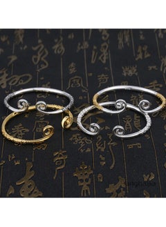 Hanghaijia Unisex Vintage Monkey King Wukong Buddhist Tightening Spell true love forever Bracelet  - Image 4