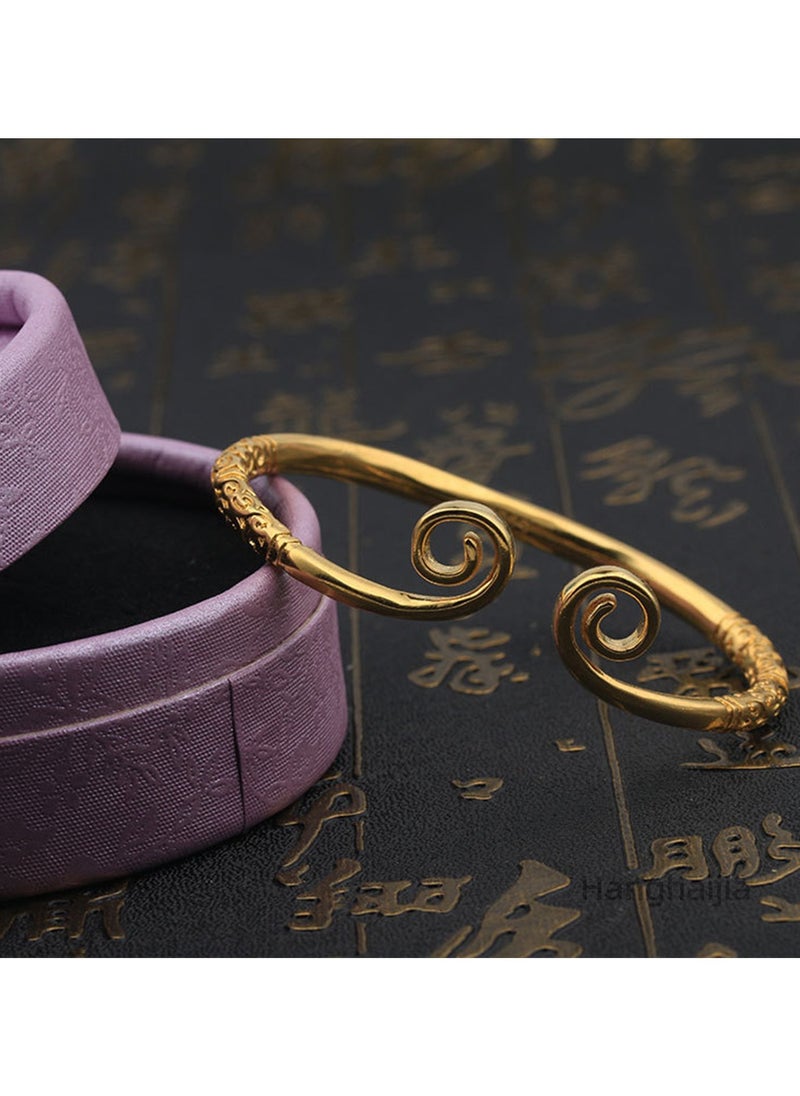 Hanghaijia Unisex Vintage Monkey King Wukong Buddhist Tightening Spell true love forever Bracelet  - Image 2