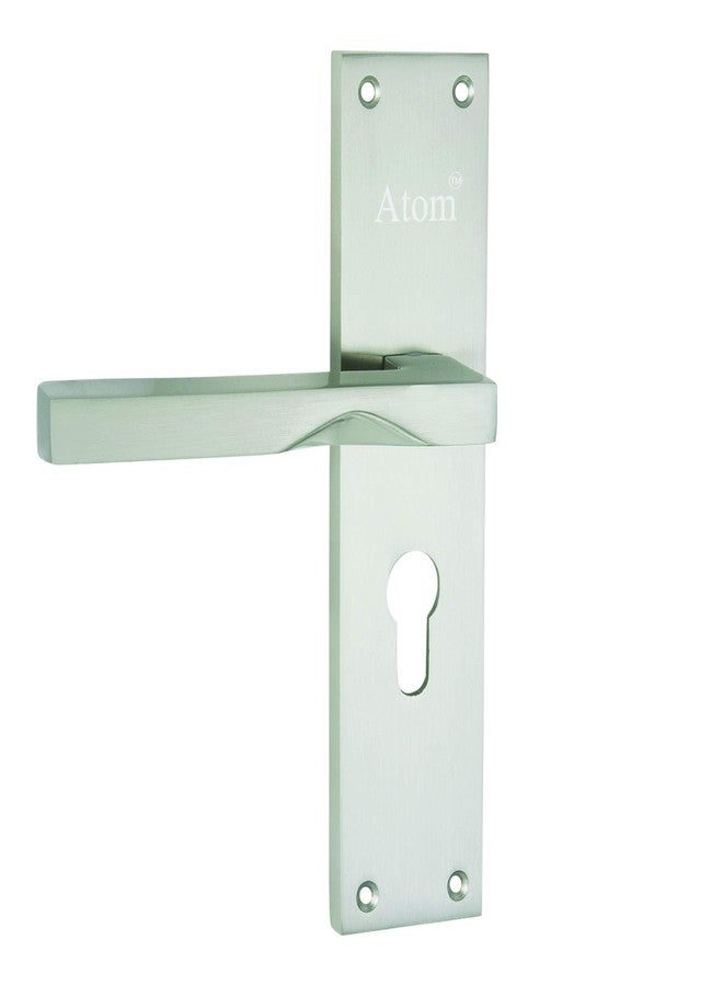 Atom Heavy Duty Mortise Door Lock with One Sided Key for Bedroom, Living Room, Main Door, Silver Satin Finish | 3 Keys | Lockset for House Hotel Office(WIH53CYOSK) - Image 4
