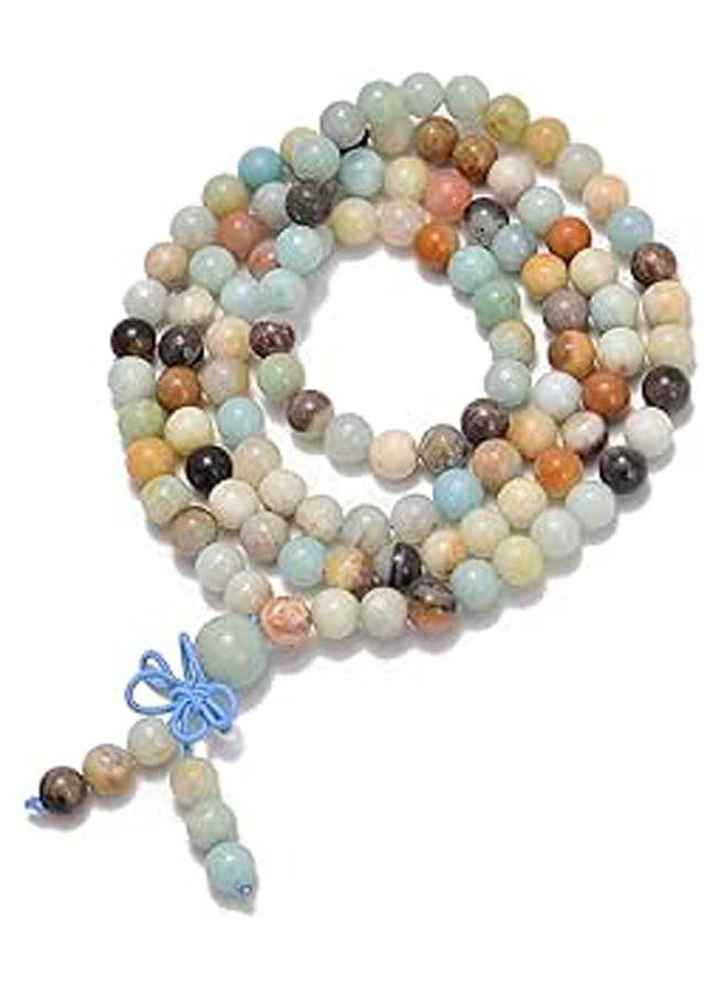 Natural Gemstones Buddhist 108 Prayer Beads  - Image 1