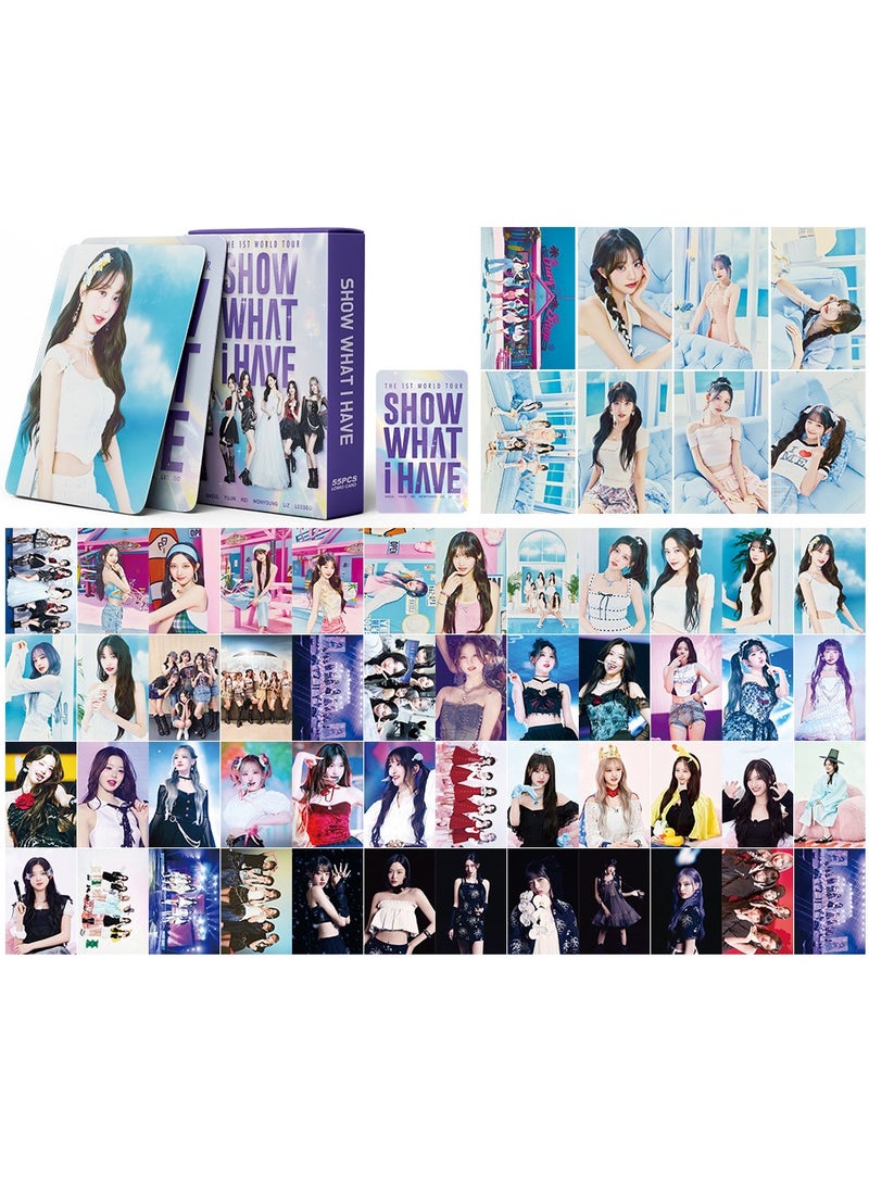 إيهوم 55 قطعة من جولة IVE العالمية لإظهار ما لدي من بطاقة Lomo - Image 2