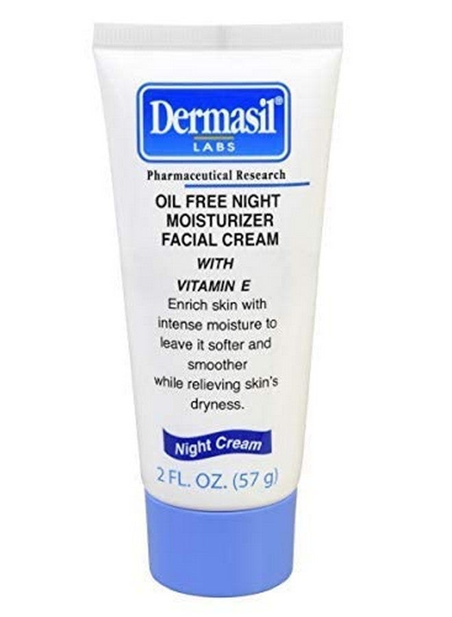 Dermasil Labs Day Oil Free Facial Cream And Night Oil Free Facial Cream Hypoallergenic Vitamin E 2Oz. Tubes - Image 4