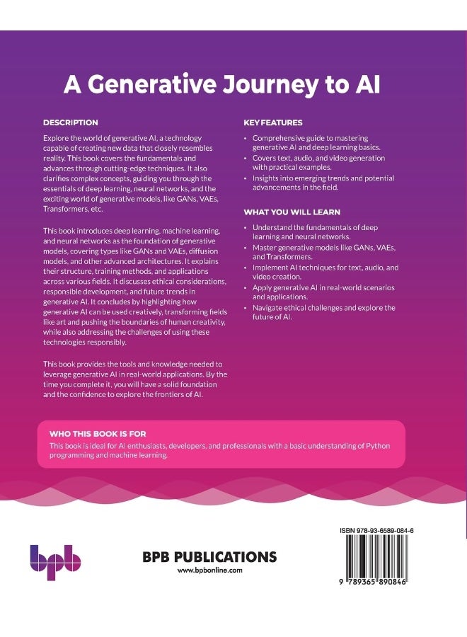 A Generative Journey to AI: Mastering the foundations and frontiers of generative deep learning (English Edition) - Image 2