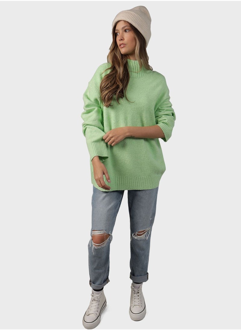 American Eagle - Mock Neck Sweater - Image 1