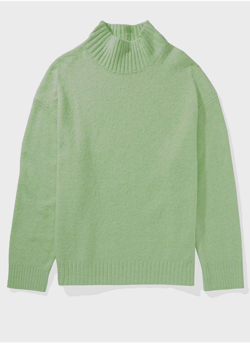 American Eagle - Mock Neck Sweater - Image 1