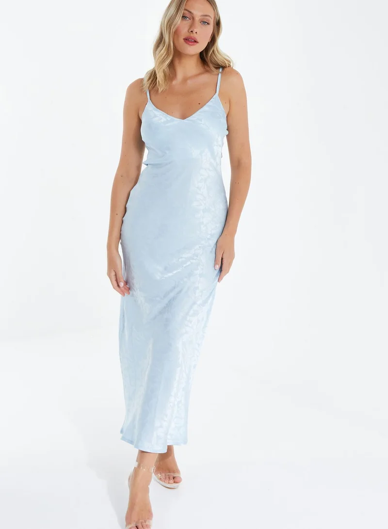 QUIZ Strappy Tiered Dress