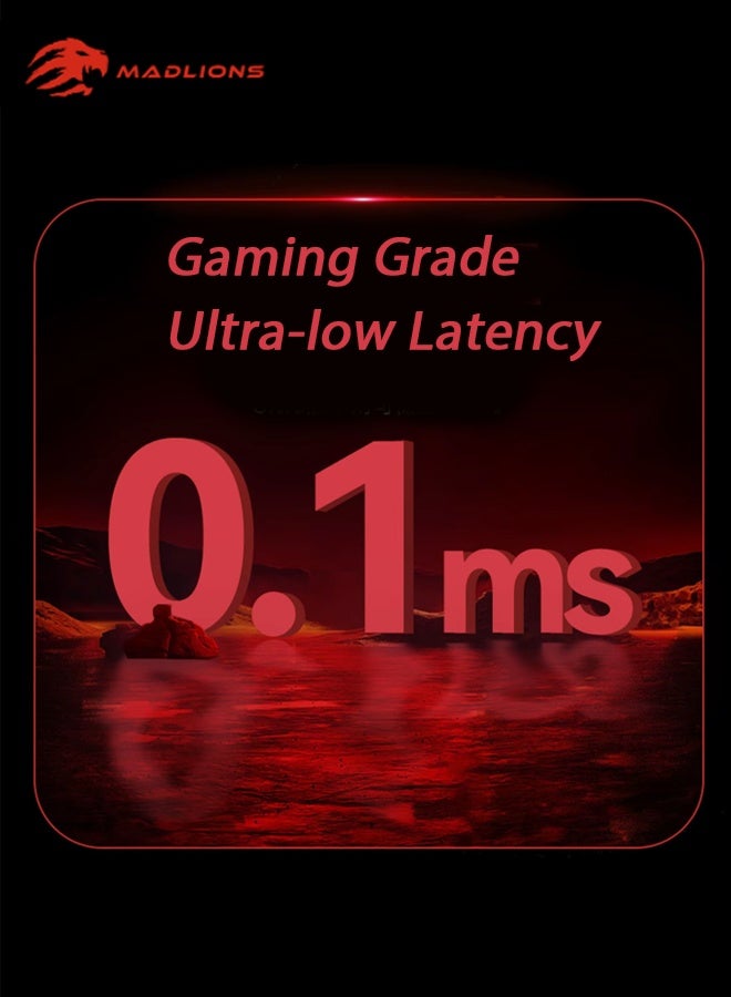 مادليونس Fire68 لوحة مفاتيح الألعاب Ultra RGB 8KHz 0.1ms الزناد السريع منخفض التأخير RT قابل للتبديل الساخن مع سائق قابل للتعديل ، مفتاح مغناطيسي تأثير هول FPS الزناد السريع لوحة المفاتيح الميكانيكية للألعاب الطبعة المحدودة هالو روز (Magnetic Jade Axis Pro) - Image 4