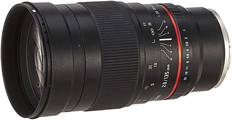 Samyang عدسة ساميانغ 135 مم f/2.0 ED UMC للتصوير عن بُعد لكاميرات سوني E-Mount القابلة للتبديل - Image 1