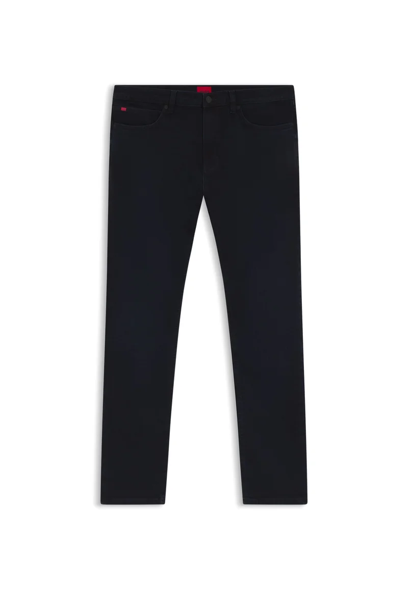 HUGO Dark Blue Extra-slim-fit jeans in blue-black denim for Men | Best Price UAE