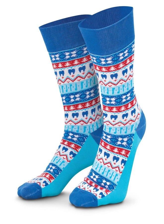 Practicon Fair Isle Dental Socks 1/Pair - Image 1