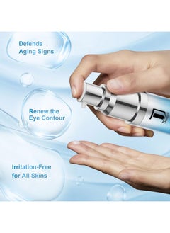 Dongyu Dongyu Caffeine Eye Cream For Wrinkles: Eye Cream Anti Aging For Dark Circles Puffiness Daily Skincare Women Men (15g)  - Image 4