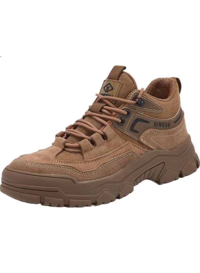 Dinggu Men'S Labor Protection Shoes, Anti-Fatigue, Anti-Smashing, Anti-Piercing, Anti-Slip, Wear-Resistant, High-Top, Winter Jd1352Zgd42 - Image 3