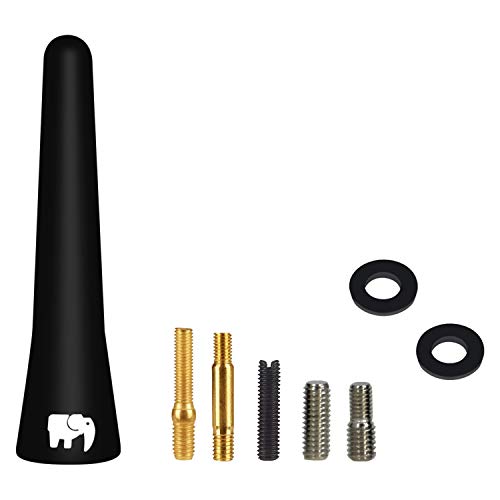 ONE250 2.5" inch Short Copper Core Antenna, Compatible with Mazda MX-5 Miata (2006-2024), Mazda2 (2002-2016), Mazda5 (1999-2019), Mazda3, Mazda CX-7 - Designed for Optimized FM/AM Reception - Image 4