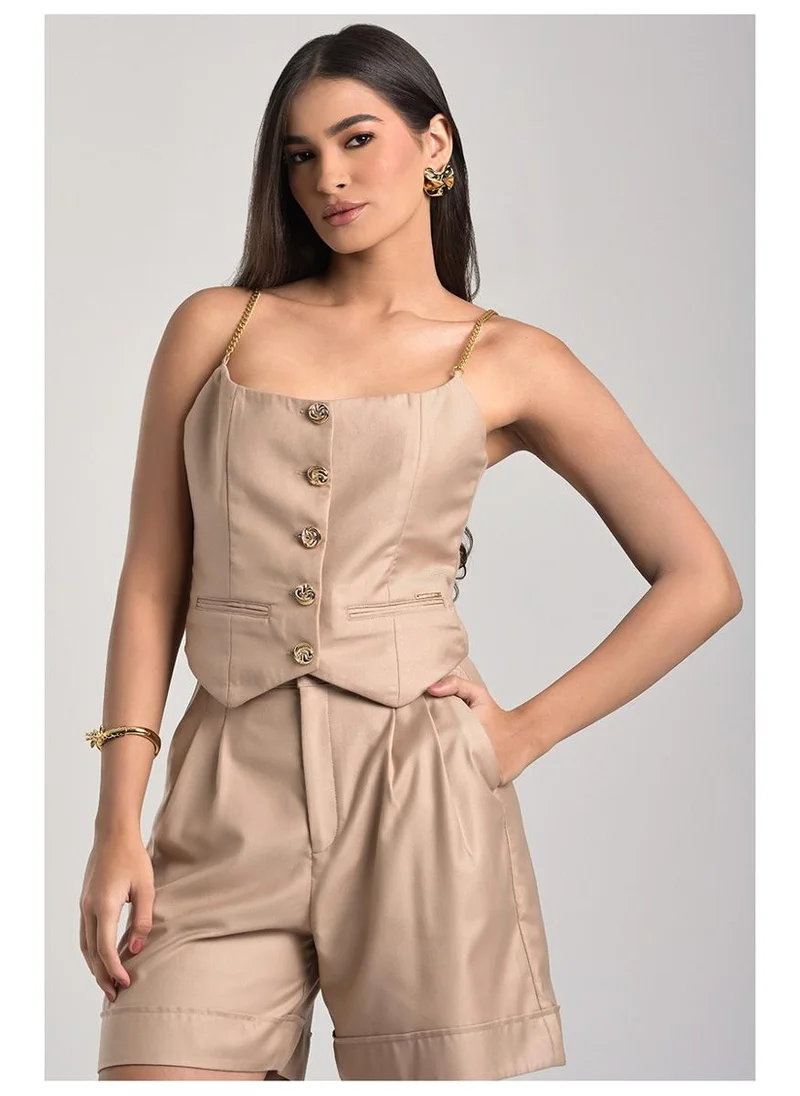 Slim Vest with Coconut Straps