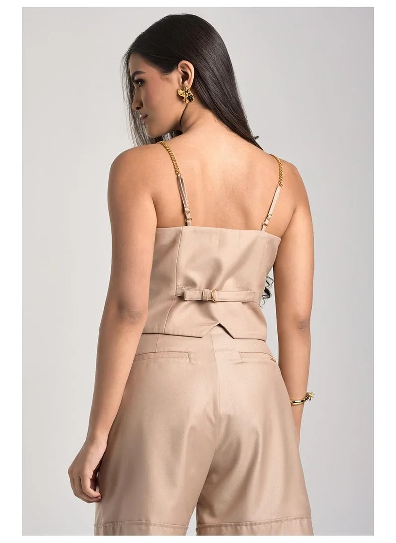 Carmen Steffens  Slim Vest with Coconut Straps for Women | Best Price UAE