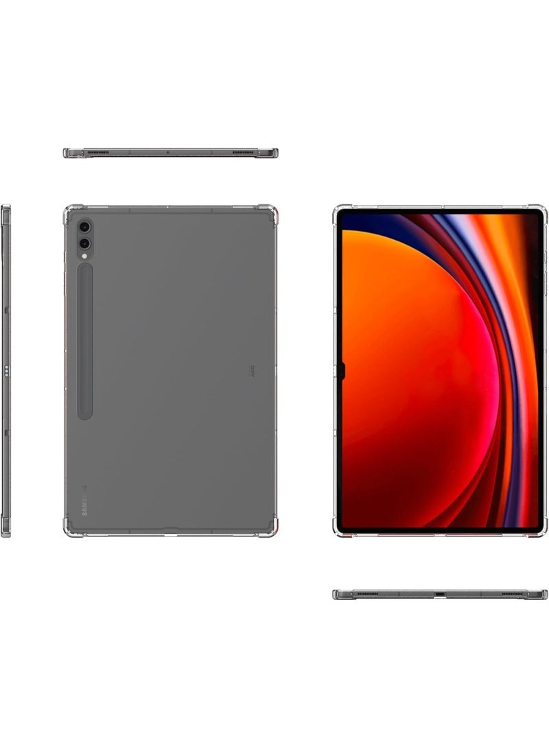 Transparent case for Samsung Galaxy Tab S9 Ultra 2023/S8 Ultra 2022 14.6 inch (Models SM-X910/X916/X900/X906), slim and lightweight protective cover made of soft thermoplastic polyurethane silicone, shock-absorbing - Image 5