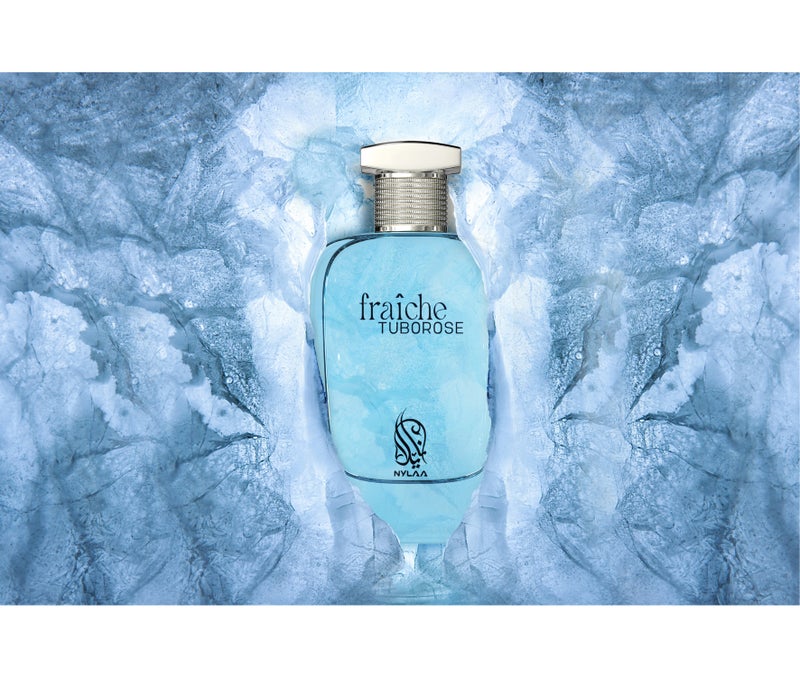 NYLAA Fraiche Tuborose Eau De Parfum(EDP) 100ML | Premium Perfume for Women | Long Lasting Fragrance | Daily Use Perfume - Image 5