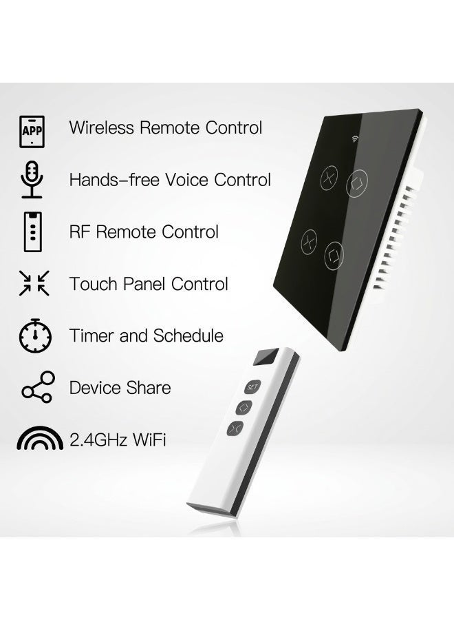 موري مفتاح ستارة مجوز تاتش سمارت هوم موري اسود   wifi - Image 2