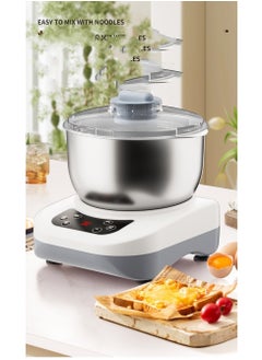Generic 9L Stainless Steel Dough Flour Mixer, Electric Dough Maker with Ferment Function, Large Capacity Automatic Kneading Machine, Thermostatic Fermentation, Intelligent Timer, Stand Mixer for Home Baking  - Image 2