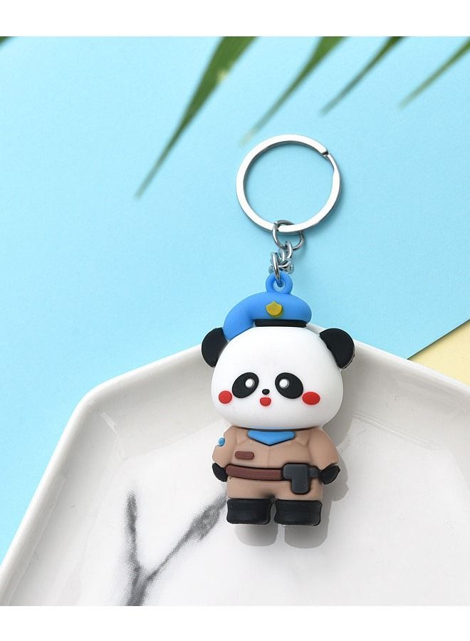 Generic Distinctive cartoon keychain cute accessory keychain with cartoon character that fits with the car wallet and bag nice creative gift - Image 2