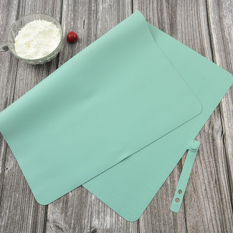 355G Thick Silicone Kneading Pad 3Mm Large 65*40 Graduated Rolling Pad Non-Stick Flour Pad - Image 5