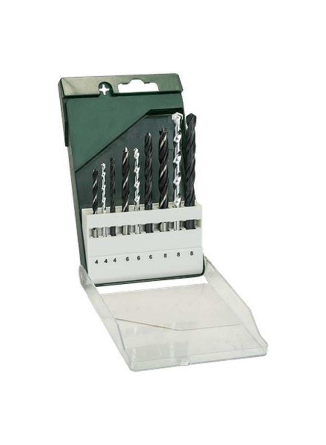 BOSCH 9-Piece Professional Mixed Drill Bit Set Silver and Black JE2 609 255 483  - Image 3