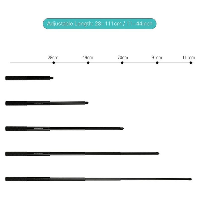 Adofys Universal Invisible Monopod Stick Compatible with Insta360 One X One R, Hero 12/11/10/9/8/7/6, SJCAM, YI and Other Action Cameras - Image 3