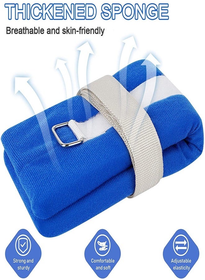 Generic - 2 Pcs Medical Restraints Patient Hospital Bed Quick-Release Limb Holders for Hands Or Feet Universal Constraints Control - Image 1